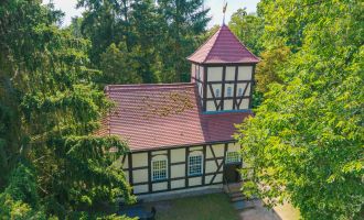 Fischerkirche Ferch, Foto: Martin Karnbach, Lizenz: Gemeinde Schwielowsee